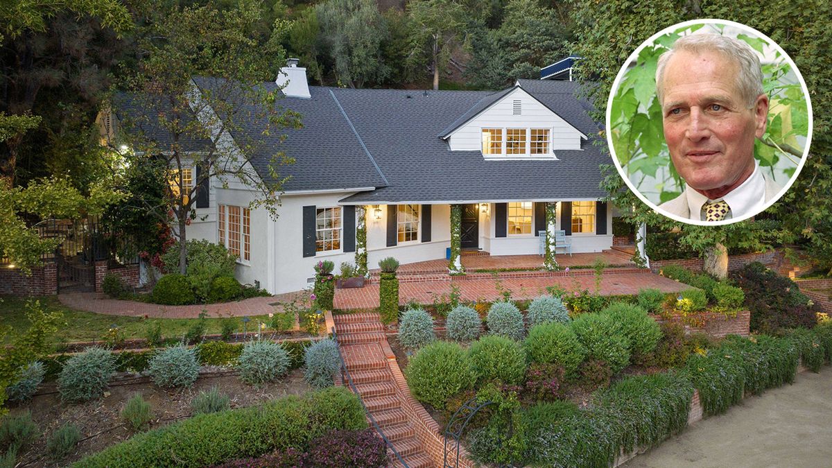 Něco pro milovníky zlaté éry filmu: Dům, v němž žili Paul Newman a Joanne Woodwardová, se objevil na trhu